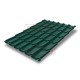 Металлочерепица Классик RAL6005 Quarzit lite-0,5