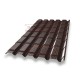 Металлочерепица Квадро профи RAL8017 Drap-0,45