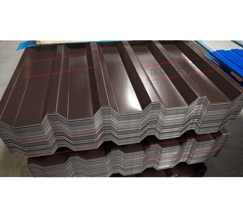 Профнастил С44-1000 Пластизол RAL-8017-0.5